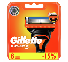 Кассеты Gillette Fusion, 6шт