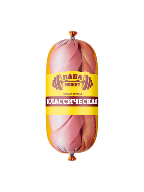 Колбаса Папа Может Классическая вареная, 1кг
