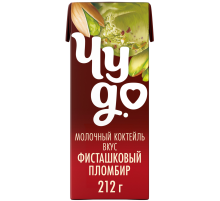 Коктейль молочный Чудо со вкусом Фисташковый пломбир 2%, 200мл