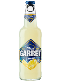 Пивной напиток Tony's Garret Hard лимон, 0.4л
