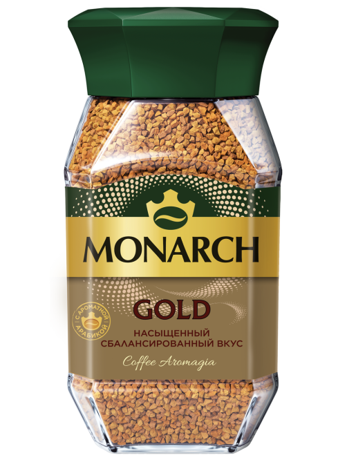 Кофе Monarch Голд растворимый, 190г