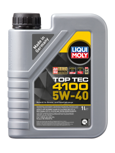 Масло моторное синтетическое Liqui Moly Top Tec 4100 5W-40, 1л