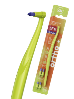Зубная щетка Splat Smilex Ortho+ монопучковая со сменной головкой