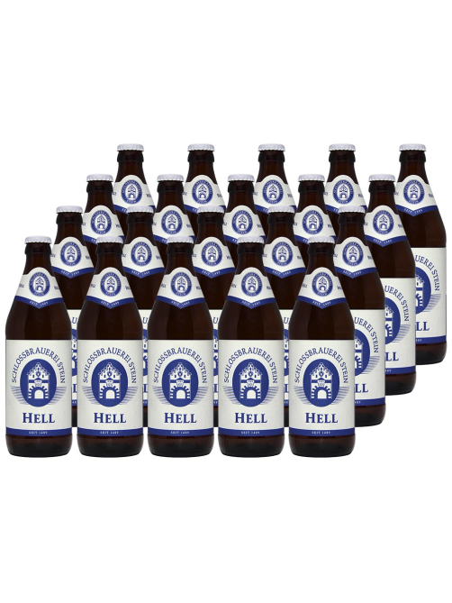 Пиво Schlossbrauerei Stein Hell светлое, 0.5л