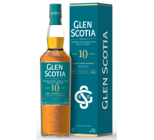 Виски шотландский Glen Scotia 10 лет в подарочной упаковке, 0.7л