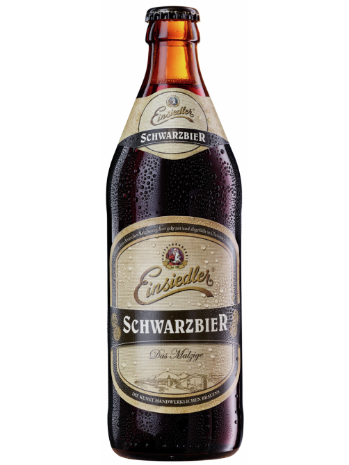 Пиво Einsiedler Schwarzbier, 0.5л