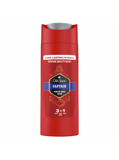 Гель для душа и шампунь Old Spice Captain 3в1, 90мл
