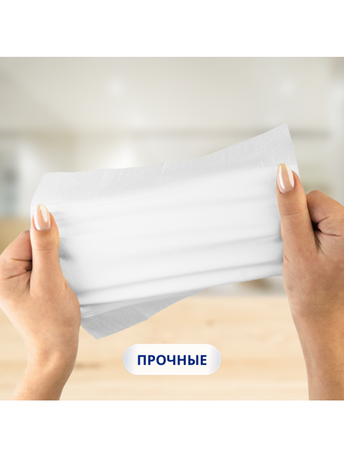 Платочки бумажные носовые Zewa Deluxe, 10 x 10 шт