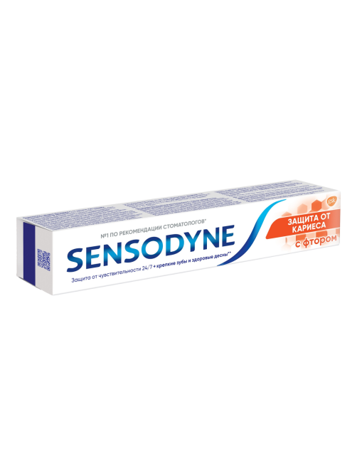 Зубная паста Sensodyne Защита от кариеса с фтором, 50мл