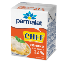 Сливки Parmalat для соусов ультрапастеризованные 23%, 200г