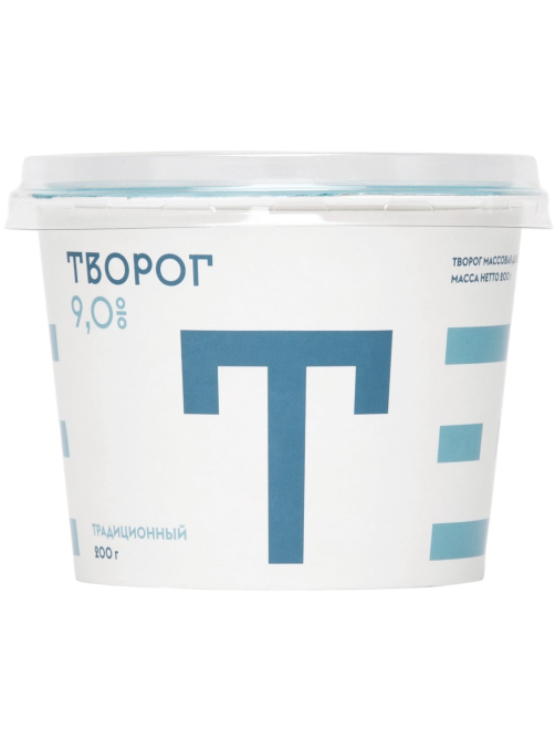 Творог Братья Чебурашкины 9%, 200г