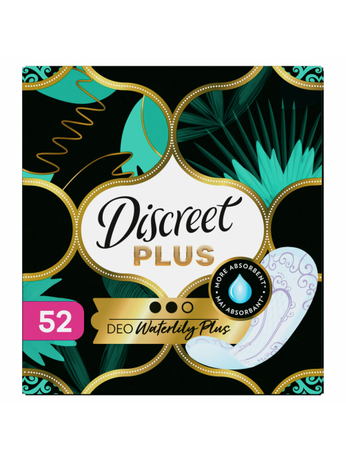 Прокладки ежедневные Discreet Deo Waterlily Plus, 50шт