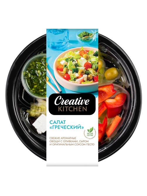 Салат Creative Kitchen греческий, 190г