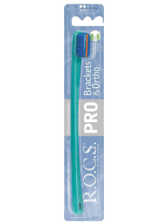 Зубная щетка R.O.C.S. Pro Brackets & Ortho мягкая