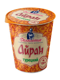 Айран Долголетие турецкий 1.8%, 180г