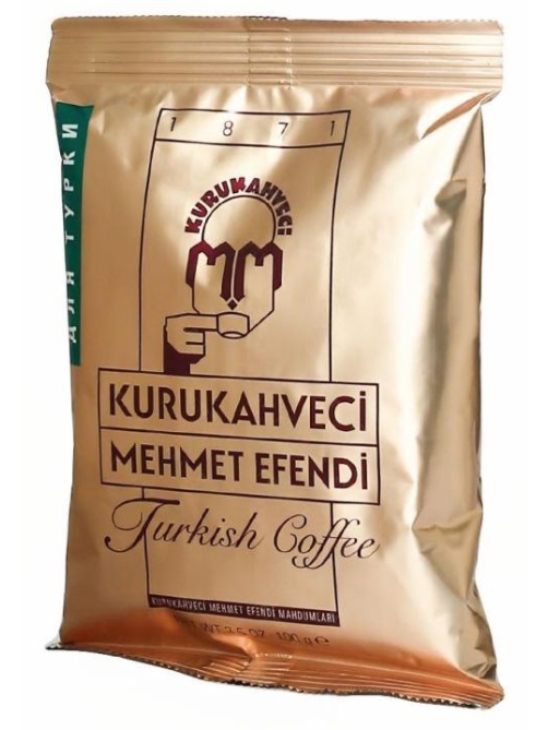 Кофе Mehmet Efendi турецкий натуральный молотый, 100г