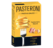 Макароны Pasteroni Джирандоле №124 соус карбонара, 275г
