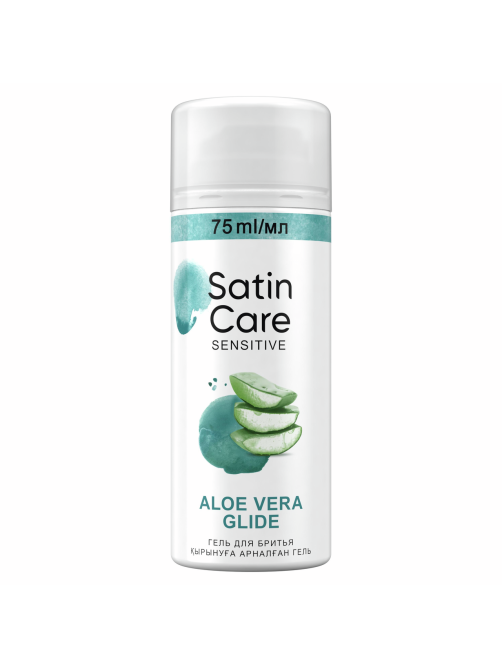 Гель для бритья Satin Care Алоэ, 75мл