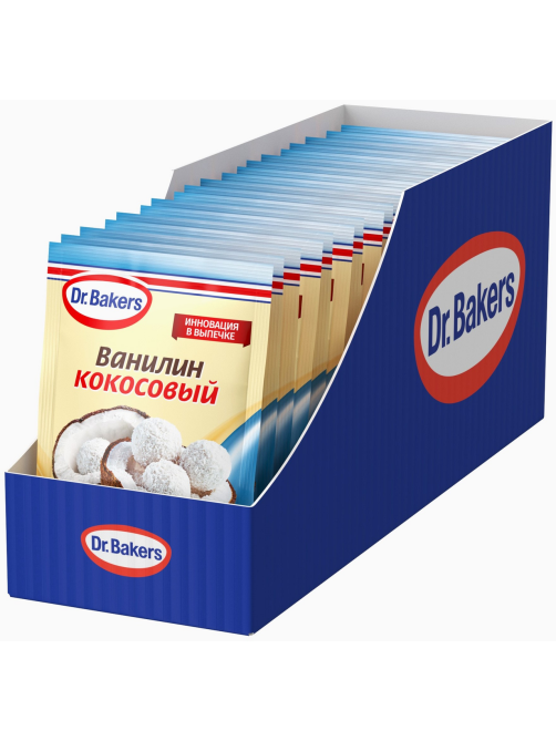 Ванилин Dr.Bakers Кокосовый, 2г