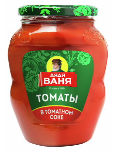 Томаты Дядя Ваня в томатном соке, 680г
