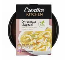Суп Creative Kitchen лапша с курицей, 300г