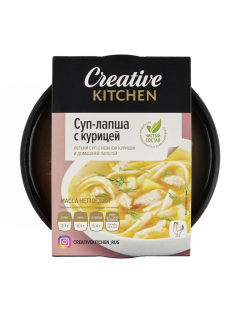 Суп Creative Kitchen лапша с курицей, 300г