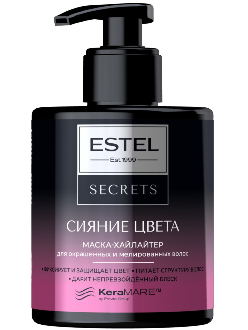 Маска для волос Estel Secrets Keramare Сияние цвета, 275мл