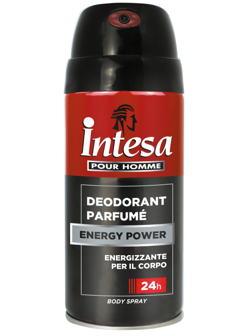 Дезодорант-спрей Intesa Energy Power парфюмированный, 150мл