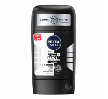 Антиперспирант-стик Nivea Men Черное и белое Невидимый Original, 50мл
