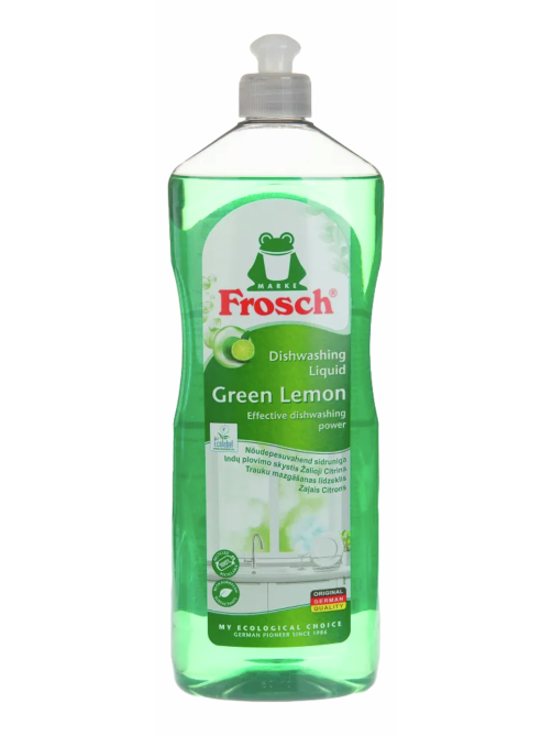 Средство для мытья посуды Frosch зеленый лимон, 1л