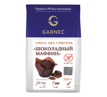 Смесь для выпечки Garnec Шоколадный маффин без глютена, 200г