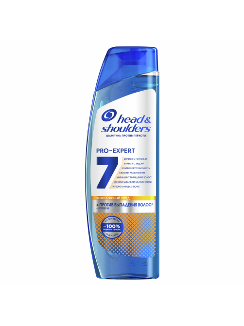 Шампунь Head & Shoulders Pro-Expert 7в1 мужской против выпадения волос, 270мл