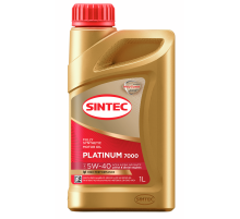 Масло моторное Sintec Platinum Sae 5W-40 синтетическое, 1л