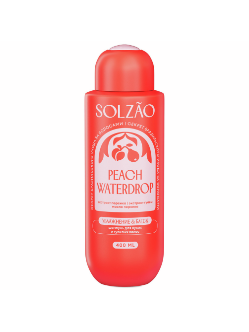 Шампунь Solzao Peach Waterdrop, 400мл