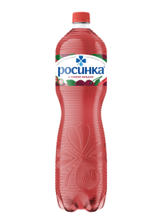 Вода Росинка Лайт со вкусом вишни питьевая газированная, 1.5л