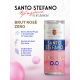 Напиток винный безалкогольный Santo Stefano розовый брют, 0.25л