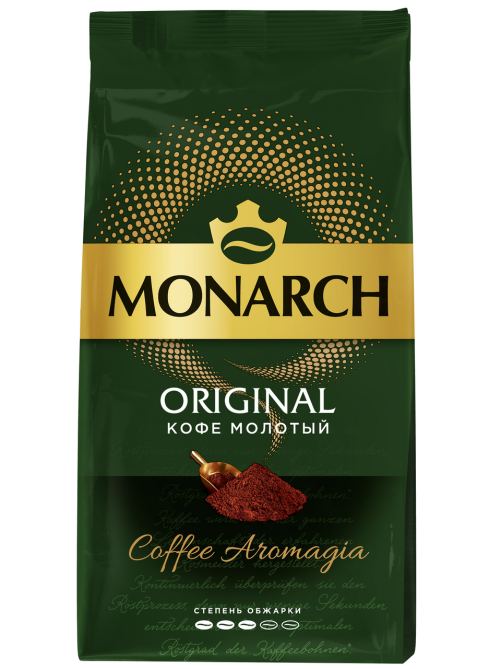 Кофе Monarch Ориджинал жареный молотый, 230г