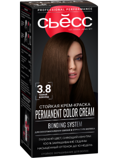 Краска для волос Сьёсс Color 3-8 Темный шоколад, 115мл