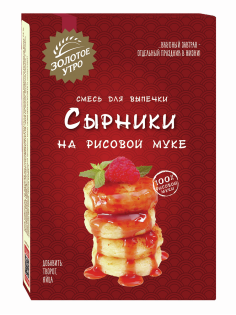 Смесь для выпечки С.Пудовъ сырников на рисовой муке, 110г