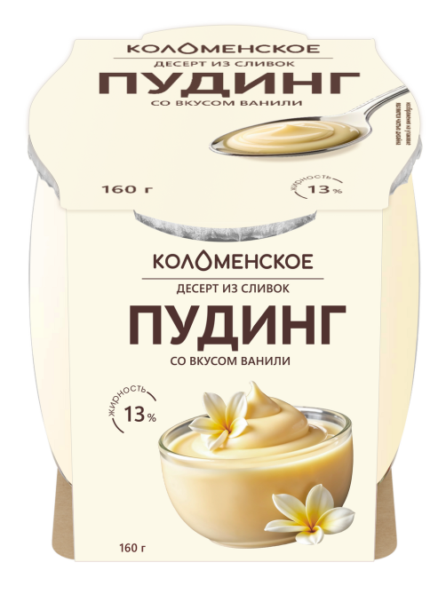 Пудинг Коломенское ваниль 13%, 160г
