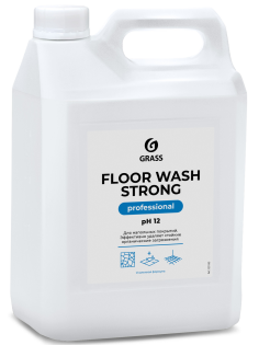 Средство Grass Floor Wash Strong щелочное для мытья пола, 5.6кг