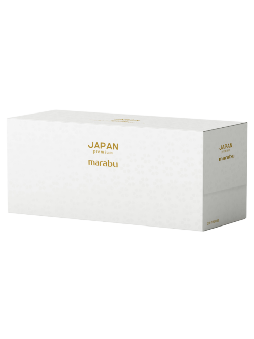 Салфетки бумажные Marabu Japan Premium белые 2 слоя, 220шт