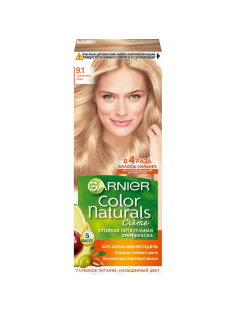 Крем-краска для волос Garnier Color Naturals Питательная c 3 маслами 9.1 Солнечный пляж, 110мл