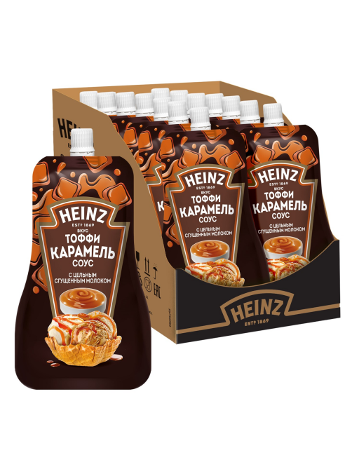 Соус десертный Heinz тоффи карамель, 200г