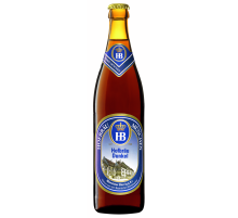 Пиво Hofbrau Dunkel темное фильтрованное, 0.5л