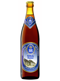 Пиво Hofbrau Dunkel темное фильтрованное, 0.5л