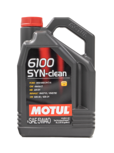 Масло моторное Motul 6100 Syn-Clean 5W40, 4л