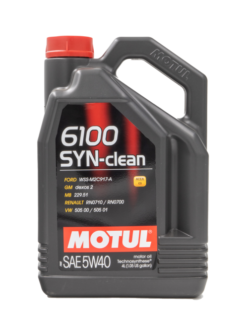Масло моторное Motul 6100 Syn-Clean 5W40, 4л