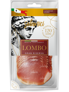 Корейка из свинины Solemici Lombo сыровяленая нарезка, 220г