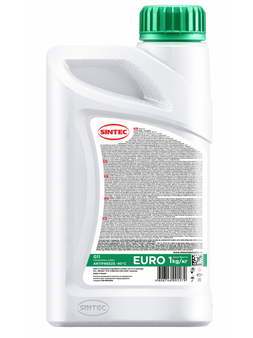 Антифриз Sintec Euro G11, 1кг